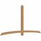 Ekena Millwork Bellingham Timber Gable Bracket, Western Red Cedar, 108"W x 54"H x 3 1/2"D x 3 1/2"F, 12/12 Pitch GBW108X54X0404BEL00SWR - alternate 5